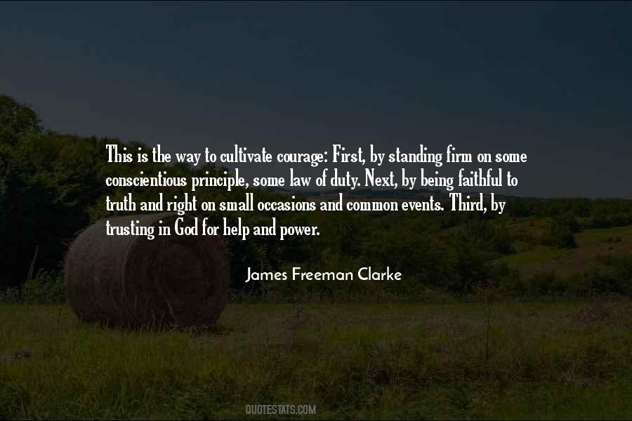 James Freeman Clarke Quotes #198457