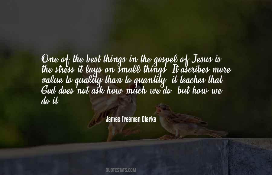 James Freeman Clarke Quotes #807917