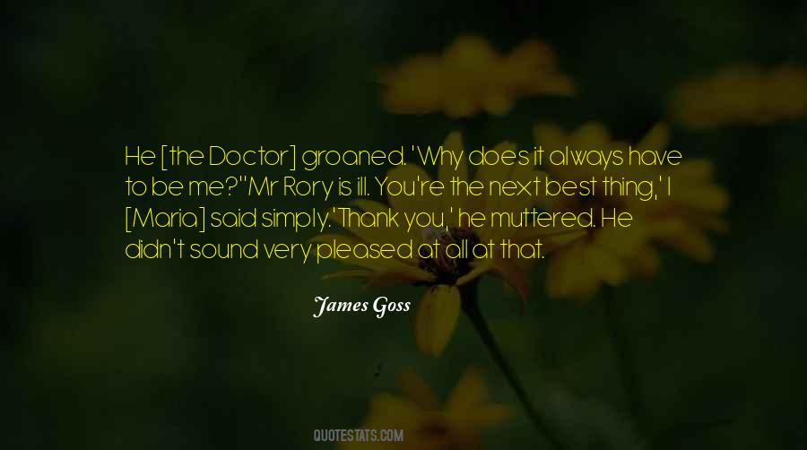 James Goss Quotes #241254