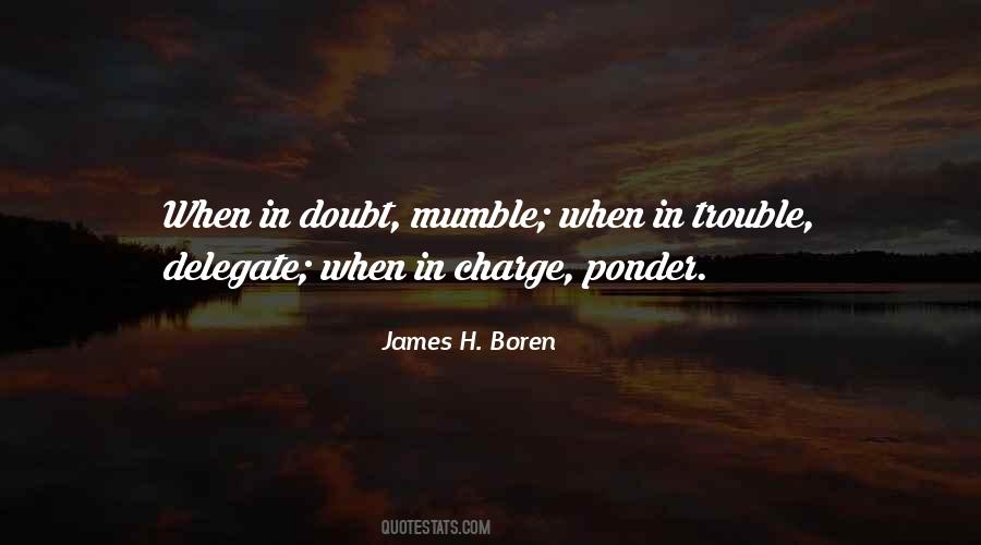 James H. Boren Quotes #195180