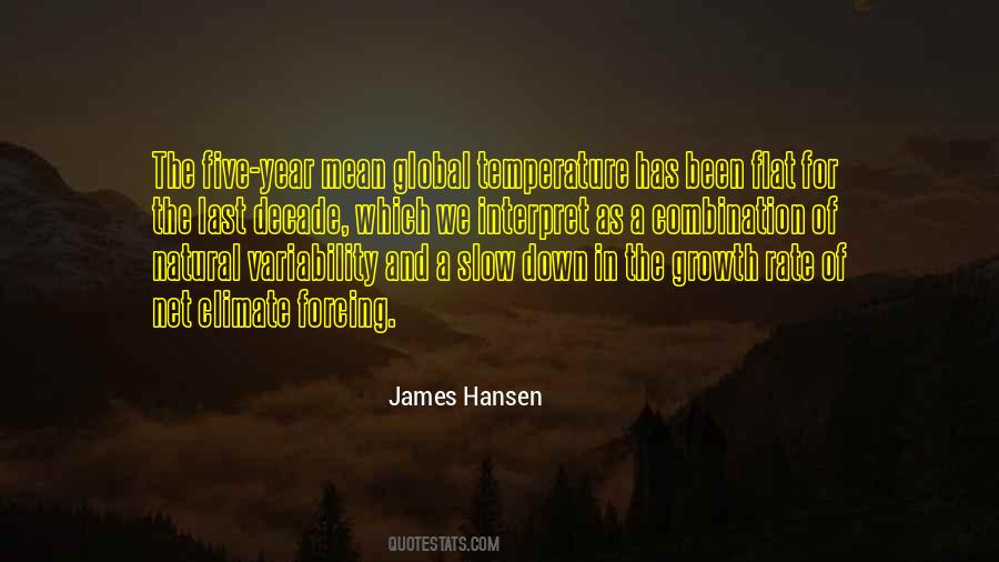 James Hansen Quotes #1614952