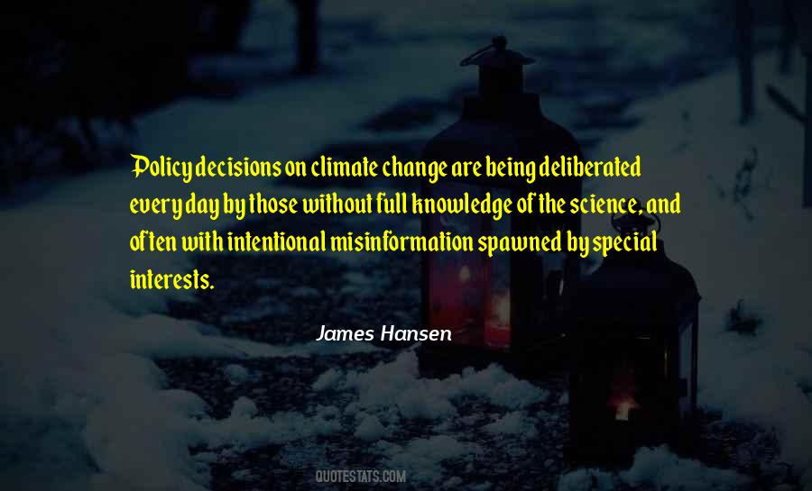 James Hansen Quotes #1838972