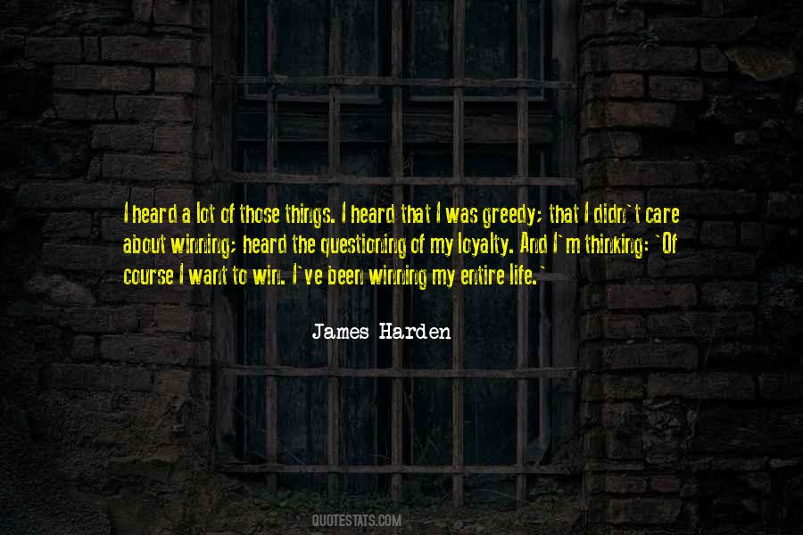 James Harden Quotes #1862075