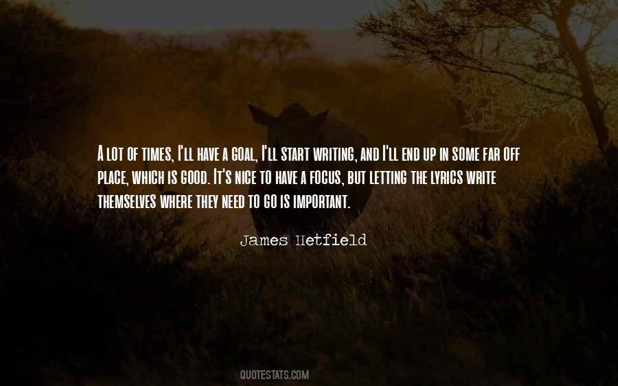 James Hetfield Quotes #1371073