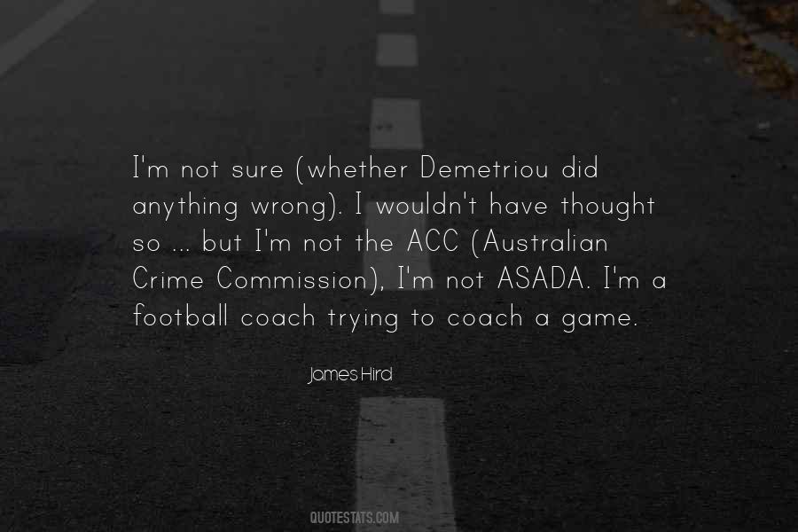 James Hird Quotes #254394