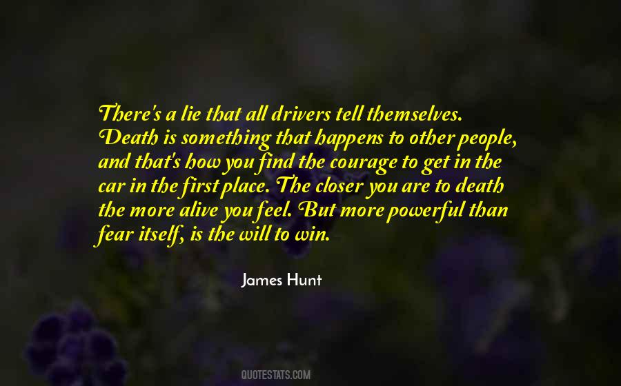 James Hunt Quotes #1729359