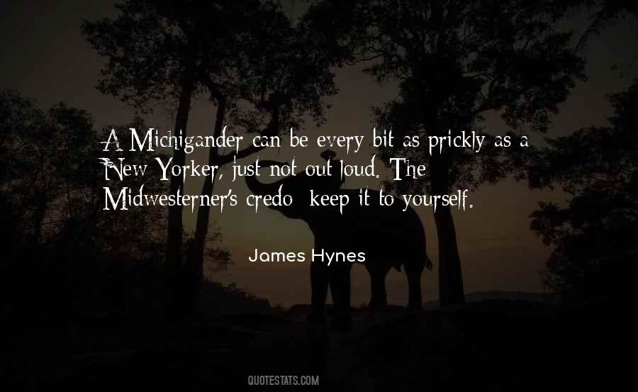 James Hynes Quotes #23761