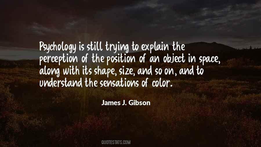 James J. Gibson Quotes #599328