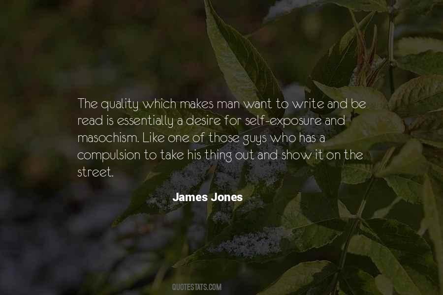 James Jones Quotes #1785795