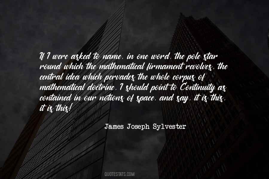 James Joseph Sylvester Quotes #1726582