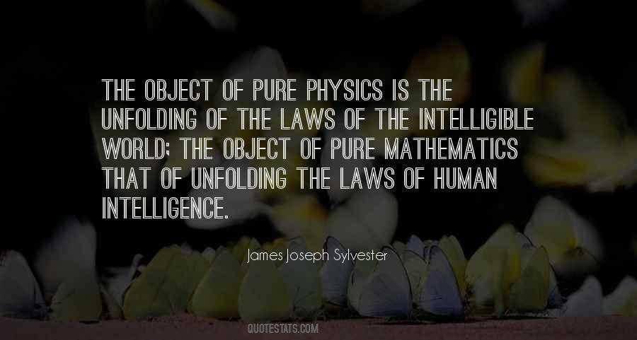 James Joseph Sylvester Quotes #785222