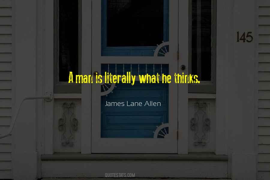 James Lane Allen Quotes #1764999