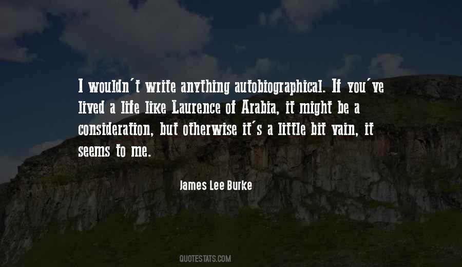 James Lee Burke Quotes #571063
