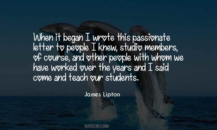 James Lipton Quotes #1728407