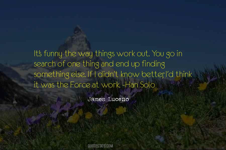 James Luceno Quotes #1788386