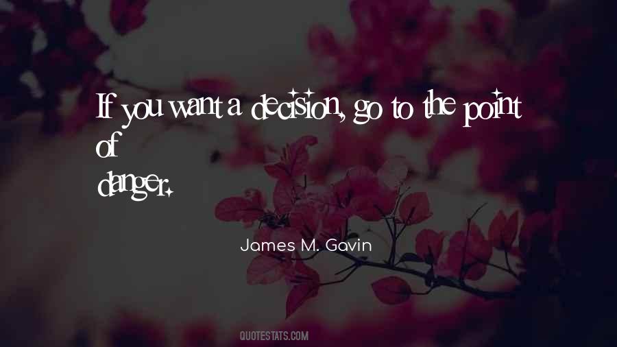 James M. Gavin Quotes #1268357