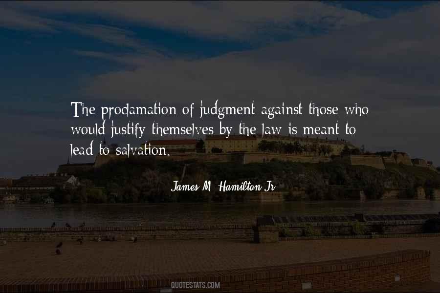 James M. Hamilton Jr. Quotes #257246 James M. Hamilton Jr. Quotes #257246