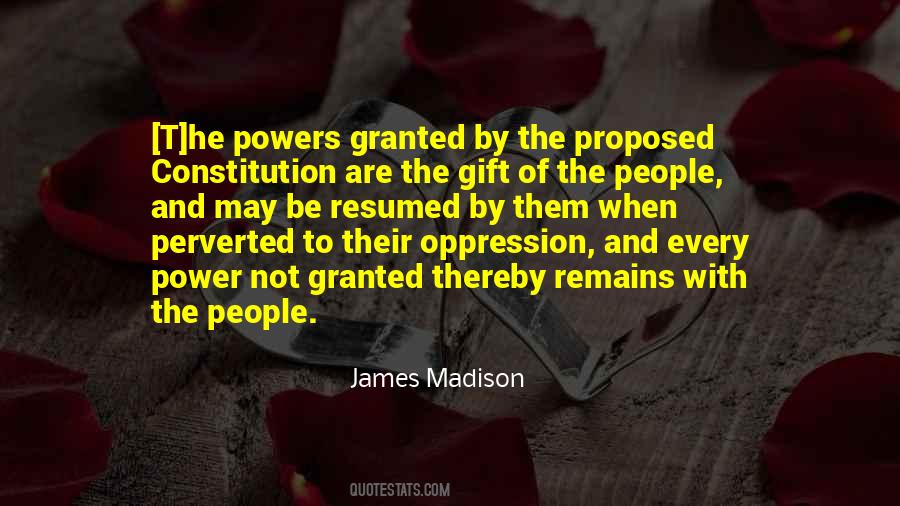 James Madison Quotes #698350