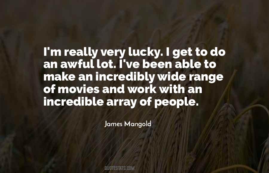 James Mangold Quotes #1558871