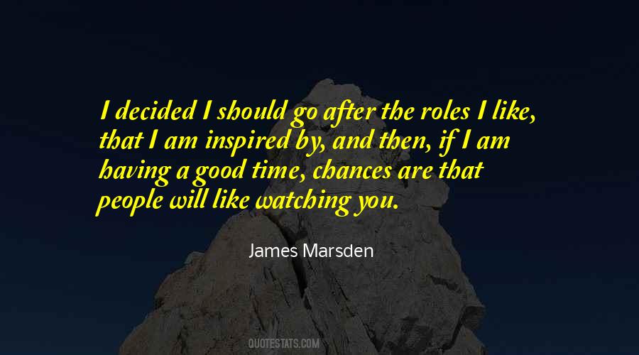 James Marsden Quotes #1672720