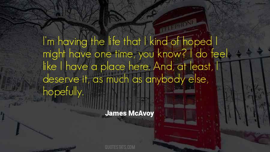 James McAvoy Quotes #1584286