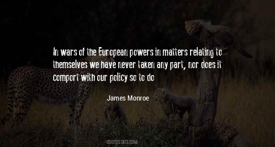 James Monroe Quotes #128622