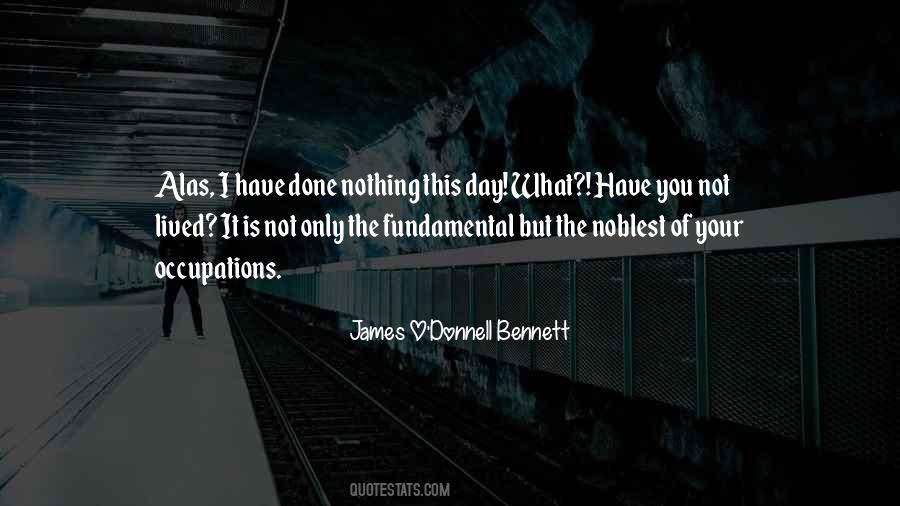 James O'Donnell Bennett Quotes #612415 James O'Donnell Bennett Quotes #612415