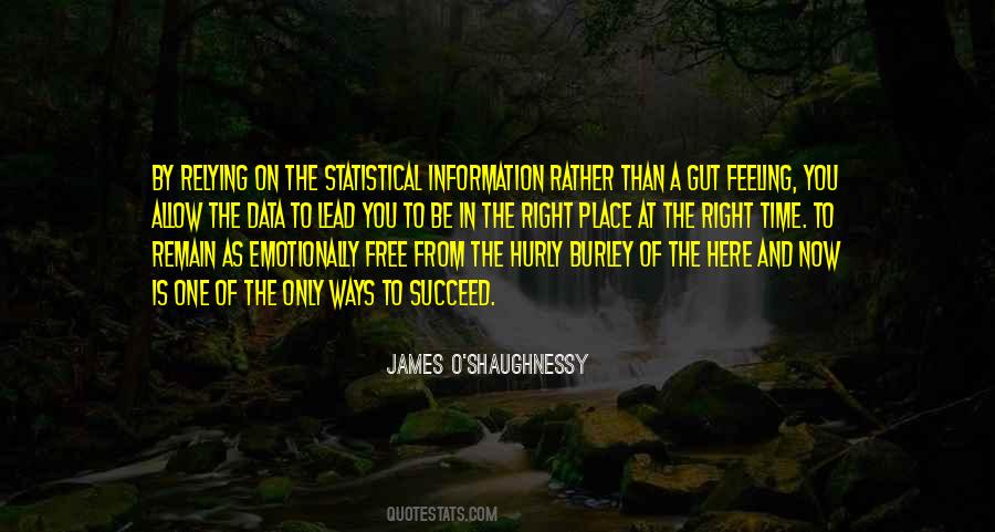 James O'Shaughnessy Quotes #634899