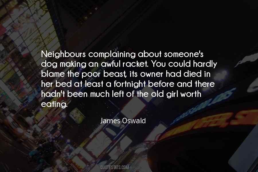 James Oswald Quotes #1373659