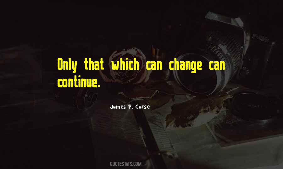 James P. Carse Quotes #1732451