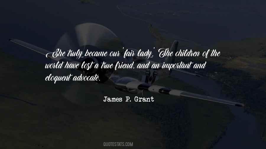 James P. Grant Quotes #85693