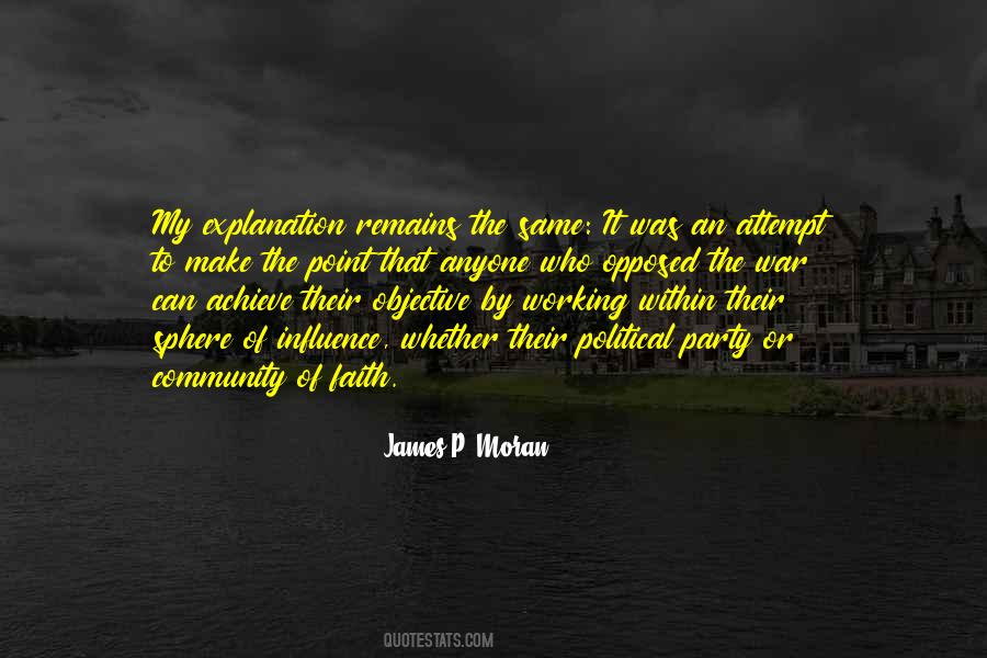 James P. Moran Quotes #1212330