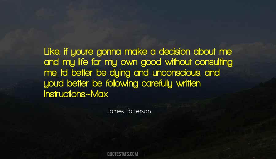 James Patterson Quotes #577655