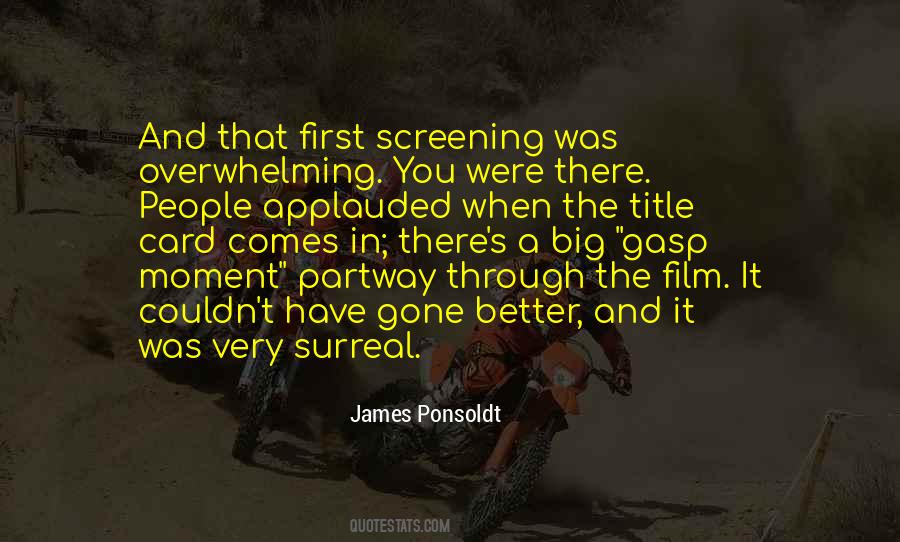 James Ponsoldt Quotes #833369