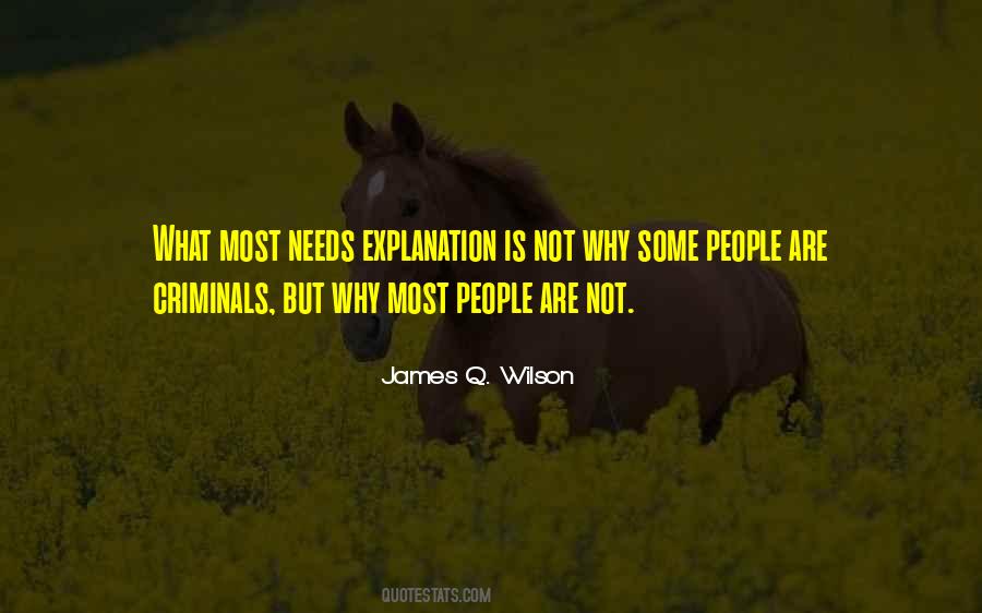 James Q. Wilson Quotes #663019