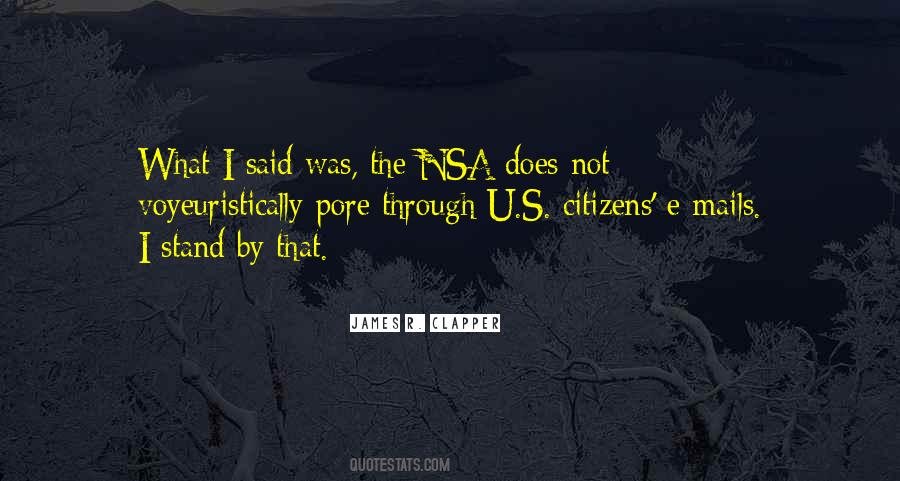 James R. Clapper Quotes #418823