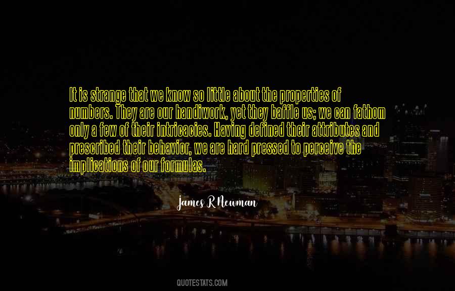 James R Newman Quotes #870413