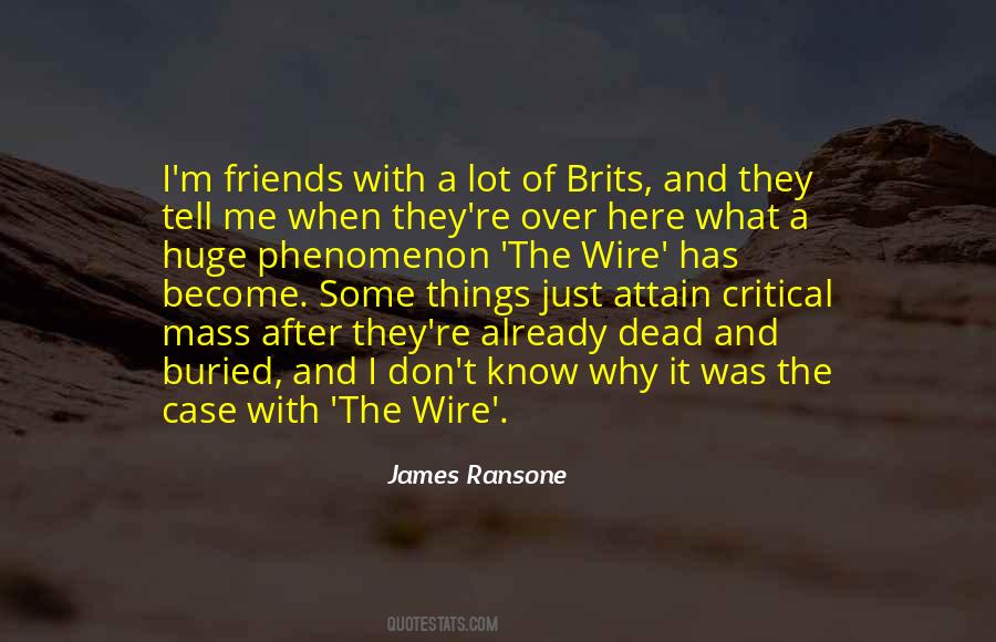 James Ransone Quotes #268624