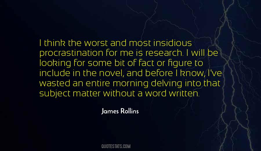 James Rollins Quotes #512785