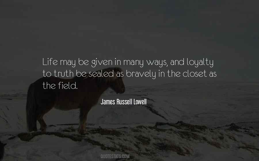 James Russell Lowell Quotes #1674164