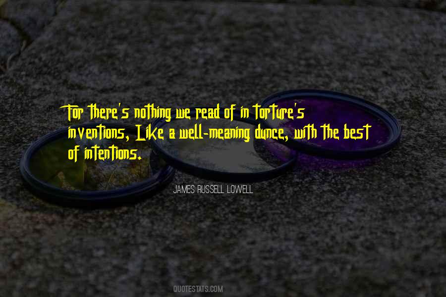 James Russell Lowell Quotes #7829