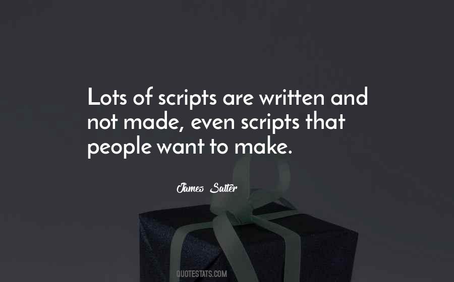 James Salter Quotes #11021