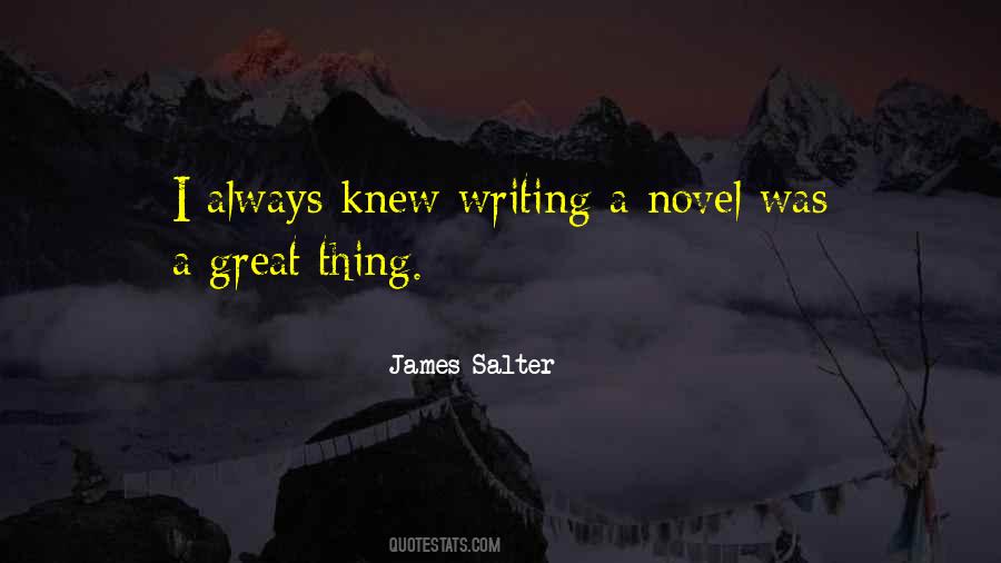 James Salter Quotes #1359612