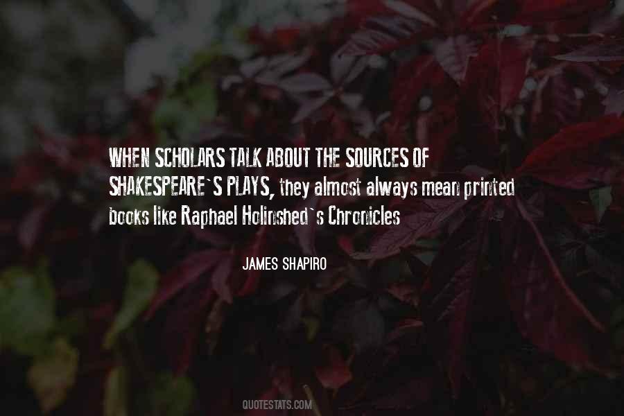 James Shapiro Quotes #1814393