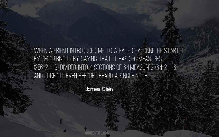 James Stein Quotes #78488