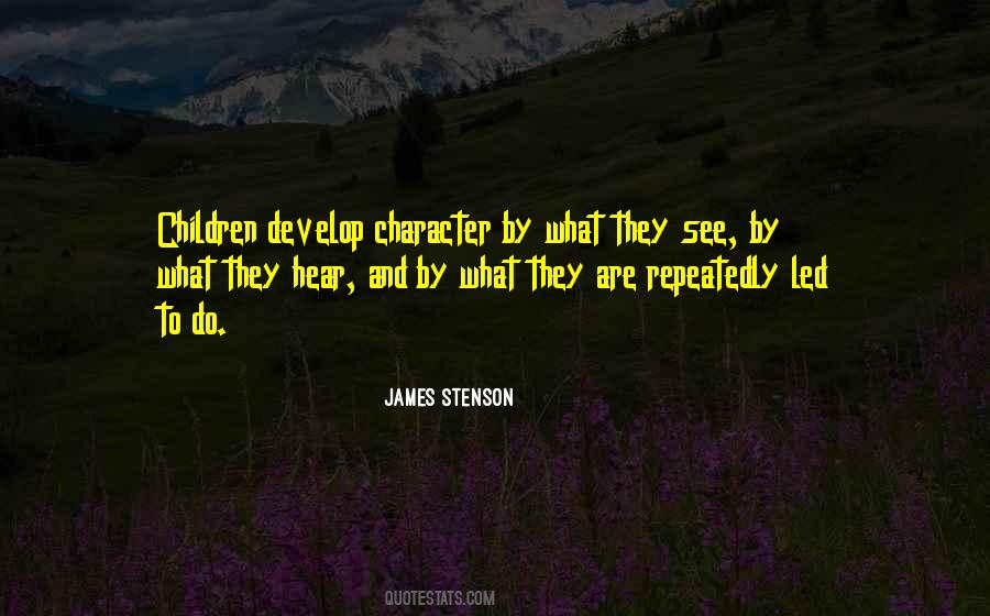 James Stenson Quotes #1679400