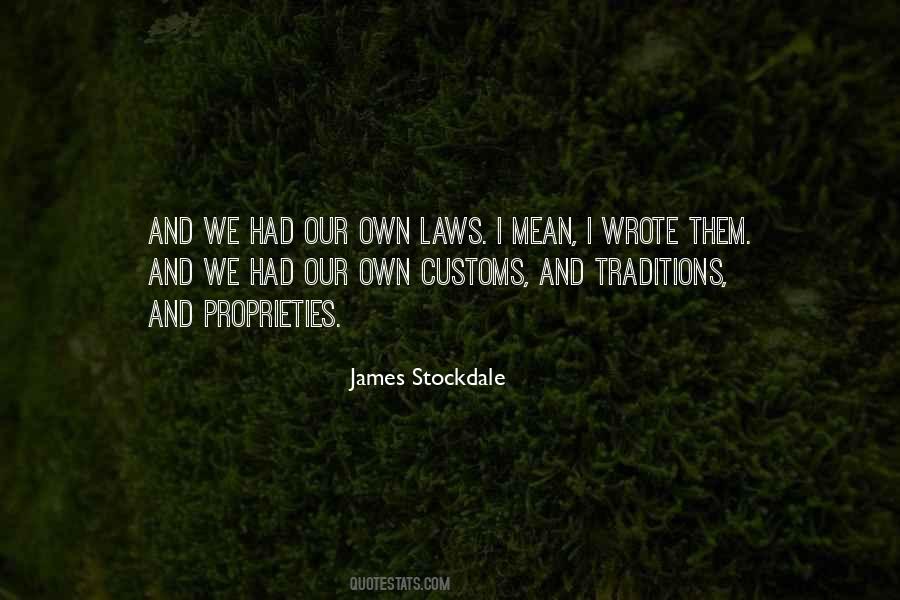 James Stockdale Quotes #511692