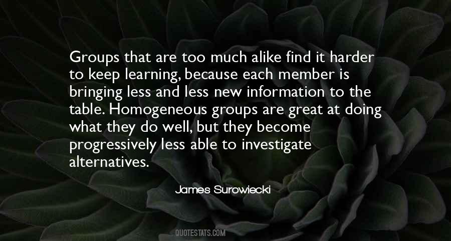 James Surowiecki Quotes #1484658