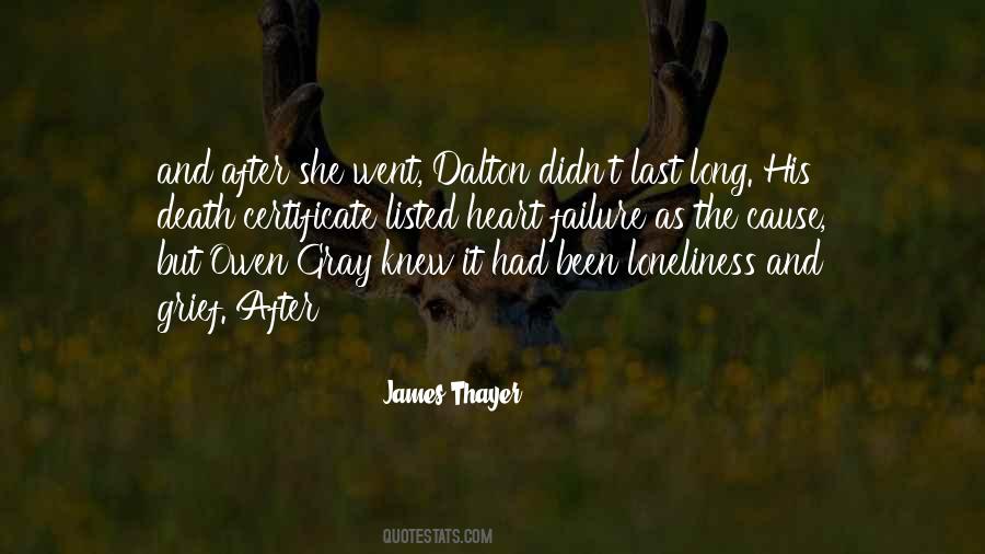 James Thayer Quotes #63851