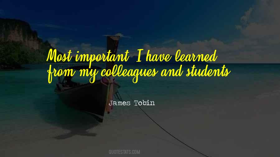James Tobin Quotes #1232035